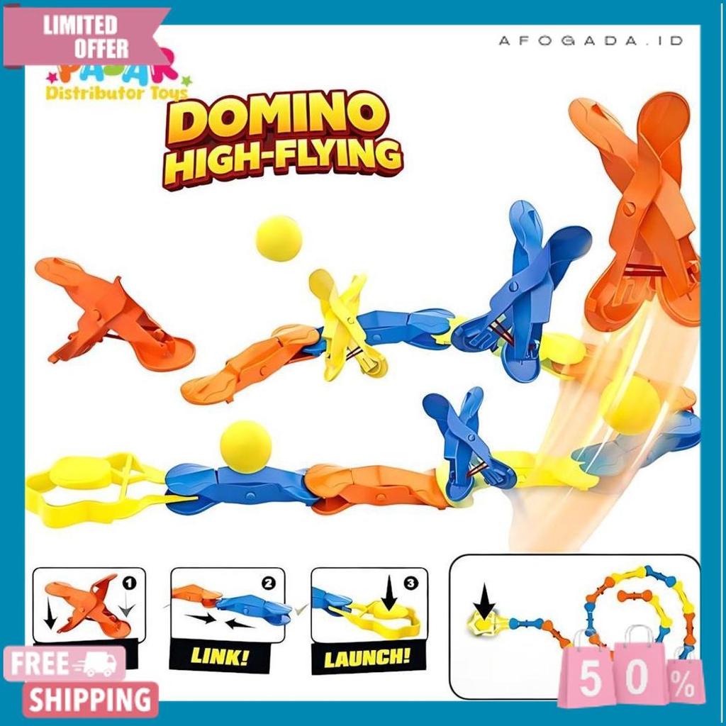 High Quality Mainan Anak Domino Hig-Flying 72Pcs 8603 Mainan Game Board Family Kid Mainan Anak Rs0