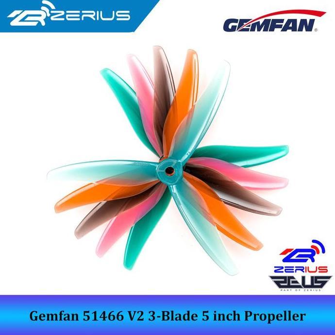 Gemfan MCK Hurricane 51466 V2, Freestyle Min Chan Kim Propeller