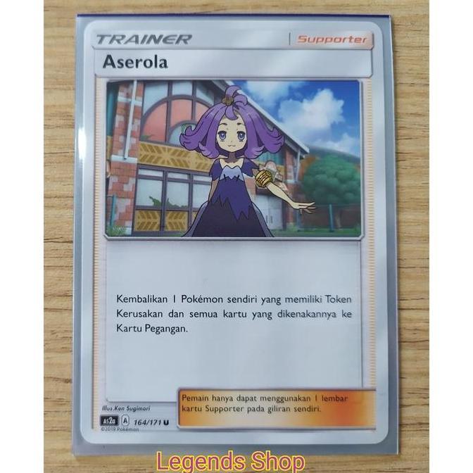 New Aserola Uncommon Trainer Pokemon Kebangkitan Legenda
