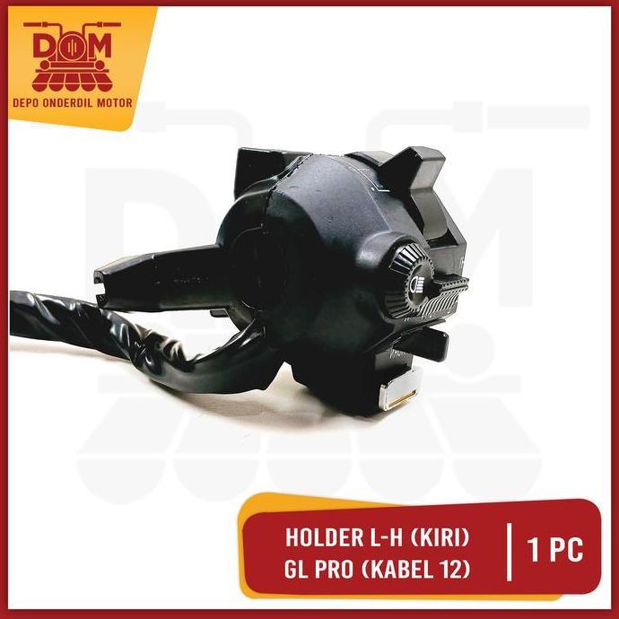 Promo Holder Kiri GL Pro Kabel 12 L/H (KAGAYAKU) Saklar Kiri Tombol Lampu Pass Dim Riting Klakson Ka