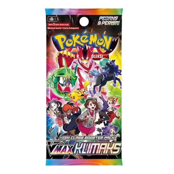 New Kartu Pokemon VMAX Klimaks S8b High Class Booster Pack TCG