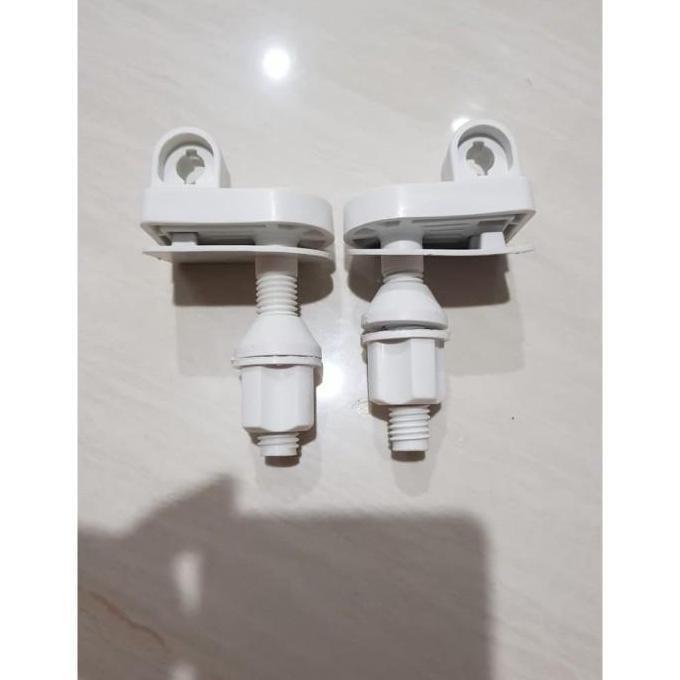 TOTO Engsel Tutup Kloset THX364 Putih Original Bahan Plastik Cocok untuk Tutup Closet TOTO Model TC3