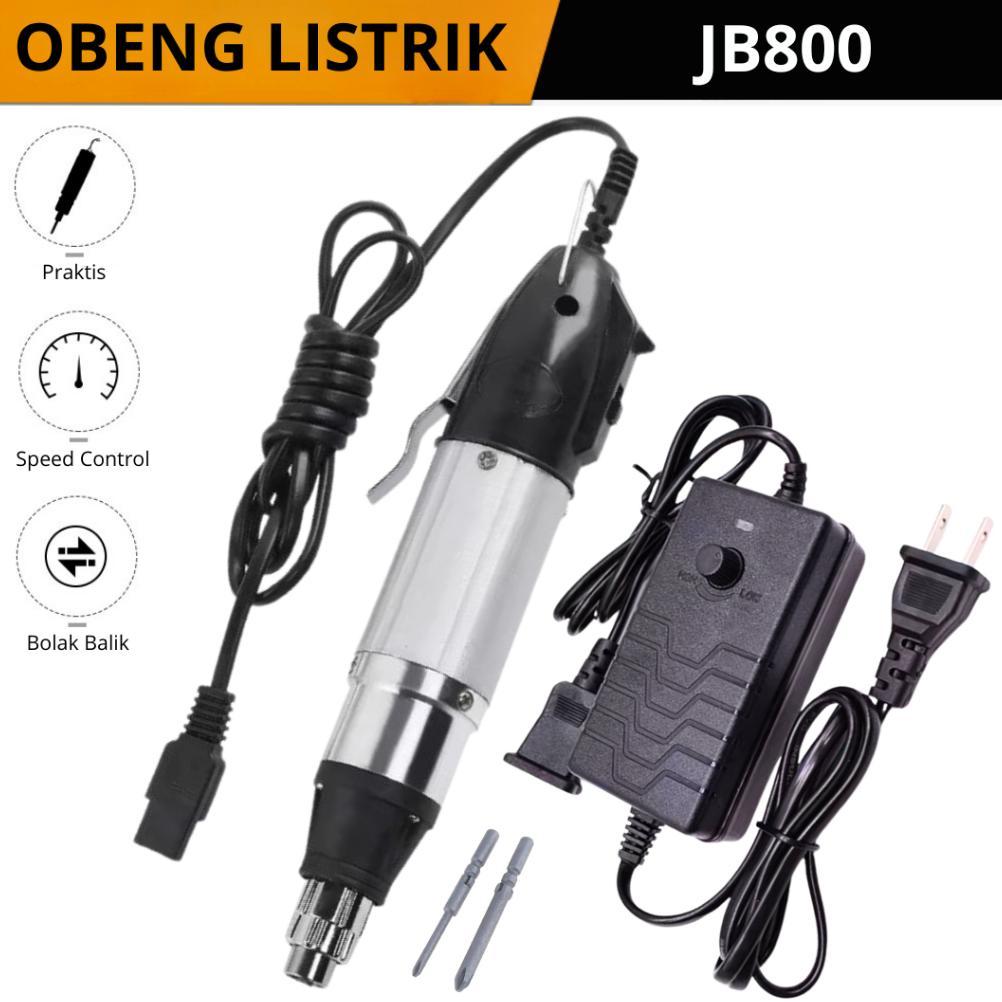 MURAH Obeng Listrik Screwdriver Elektrik JB800 Bolak Balik Lengkap mata Obeng Plus **