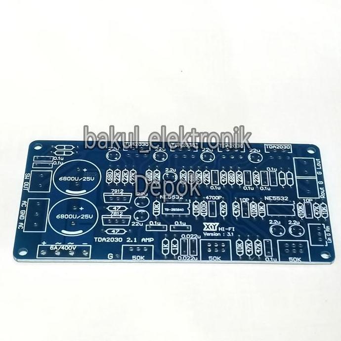 Rwd- Pcb Power 2.1 Chip Amp Lm1875/Tda2050
