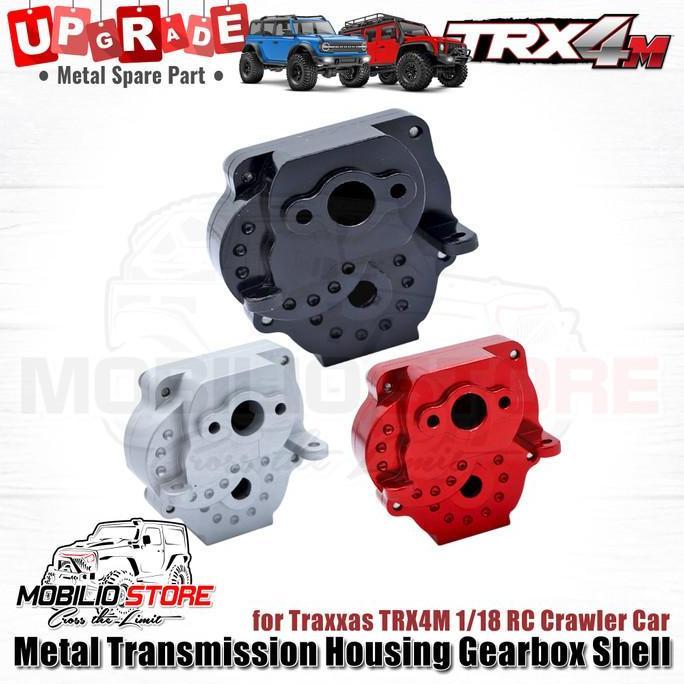 Upgrade Metal Transmission Housing Gearbox Shell for Traxxas TRX4M