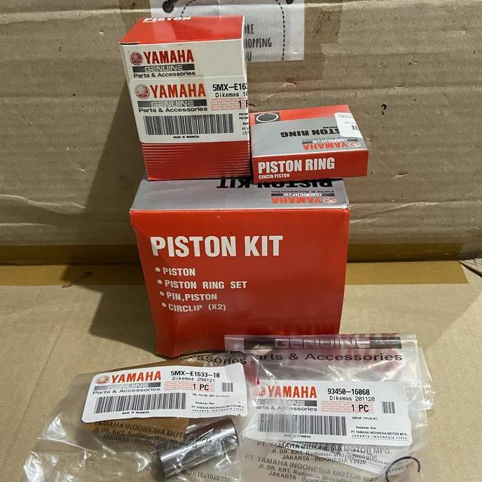 Promo Piston Seher Ring Set 5MX Mio Sporty Soul Nouvo Original YGP Diskon