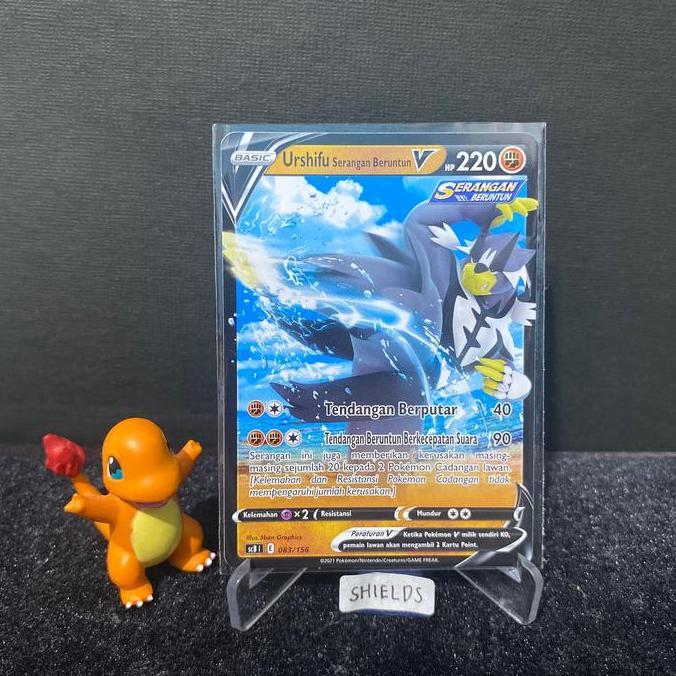 New Pokemon TCG Indonesia - Urshifu Serangan Beruntun V TD scB
