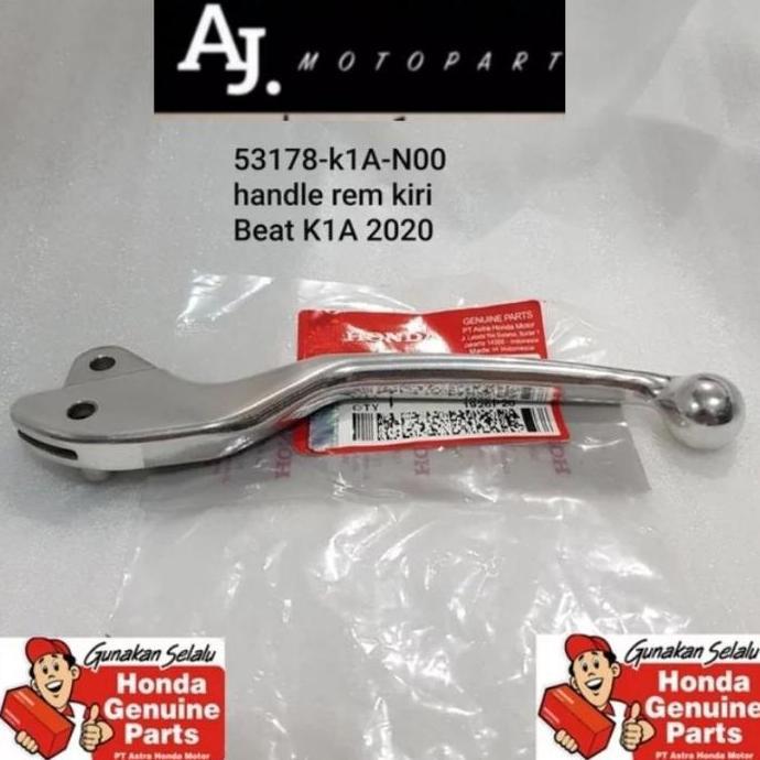 53178 K1A N00 handle rem kiri beat 2020 beat eco beat street esp ori honda ahm