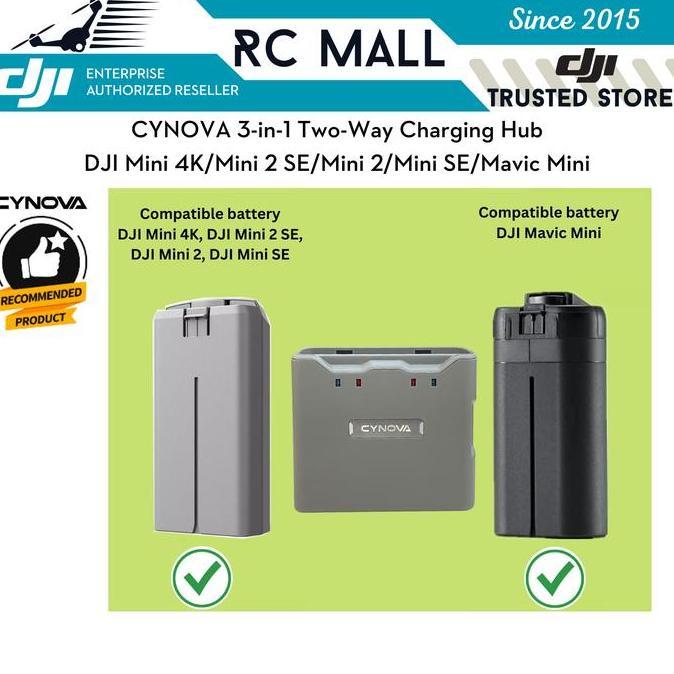 TERLARIS BATTERY CHARGING HUB DJI MINI 4K DJI MINI 2 SE CHARGER BATERAI DJI MINI 4K DJI MINI 2 SE DJ