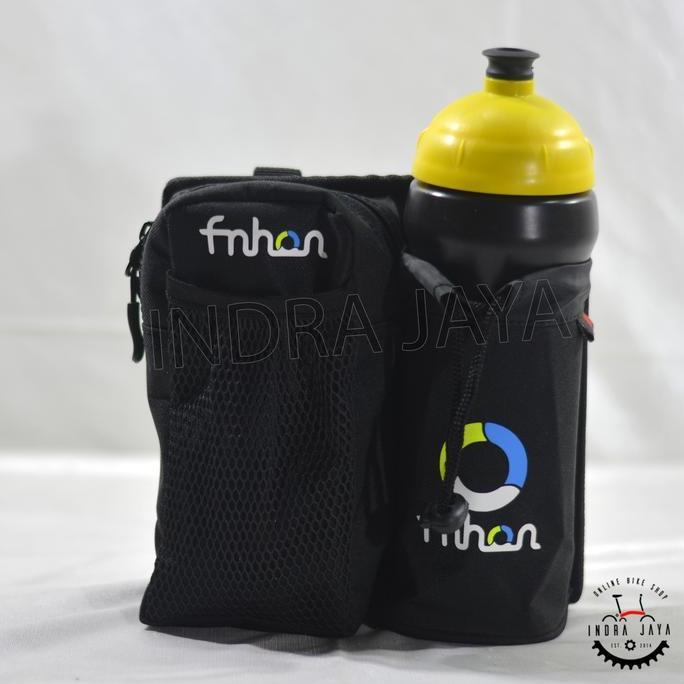 Tas Handlebar Sepeda Serba Guna Dan Tempat Botol Air Minum Logo Fnhon