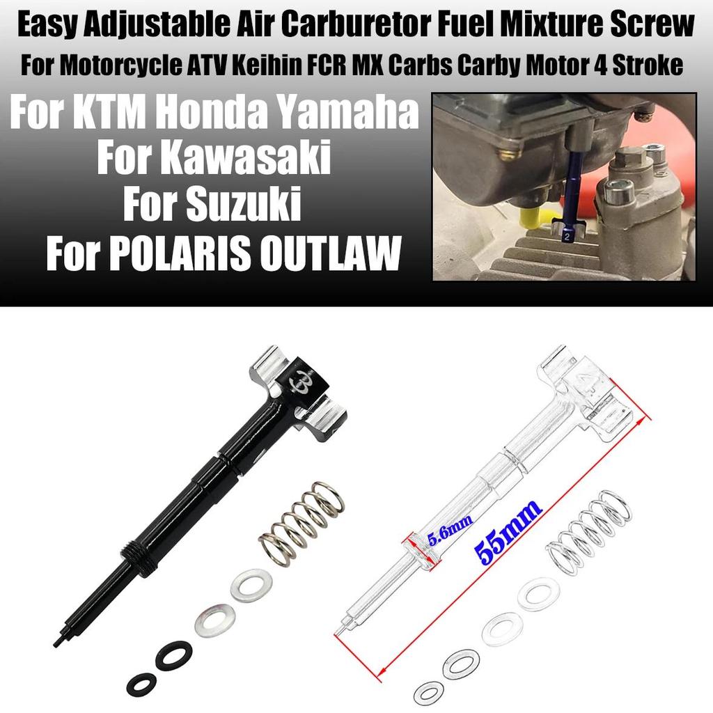 Keihin FCR Carburetor Easy Air Fuel Mixture Screw For KTM Honda Yamaha Kawasaki Suzuki CRF TRX YZF W