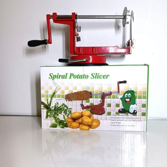 Alat Pemotong Kentang Spiral Potato Slicer Pemotong Kentang Spiral