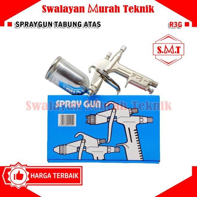 Spraygun R3G Meiji tabung atas taiwan alat semprot cat spet cat