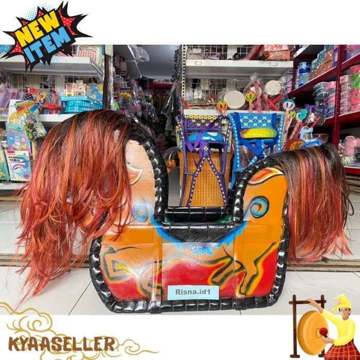 Jaran Kuda Lumping Kesenian Jatilan Bahan Spons Tebal Size P-+85 T55Cm