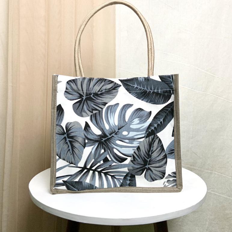 Premium Tas Jinjing Kanvas Tali Sumbu Handbag Kanvas Motif Kecil Tas Tali Sumbu Mini Tas Mukena Tas 