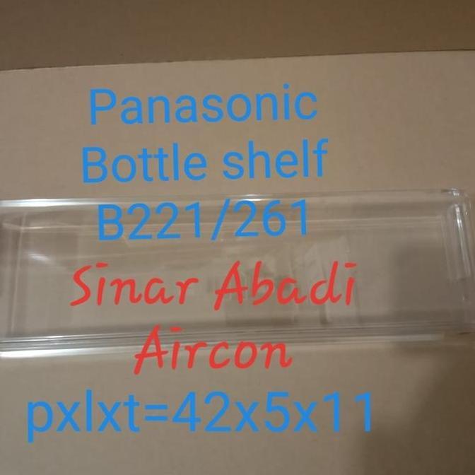 Rak botol minum pintu Kulkas Panasonic 2 pintu