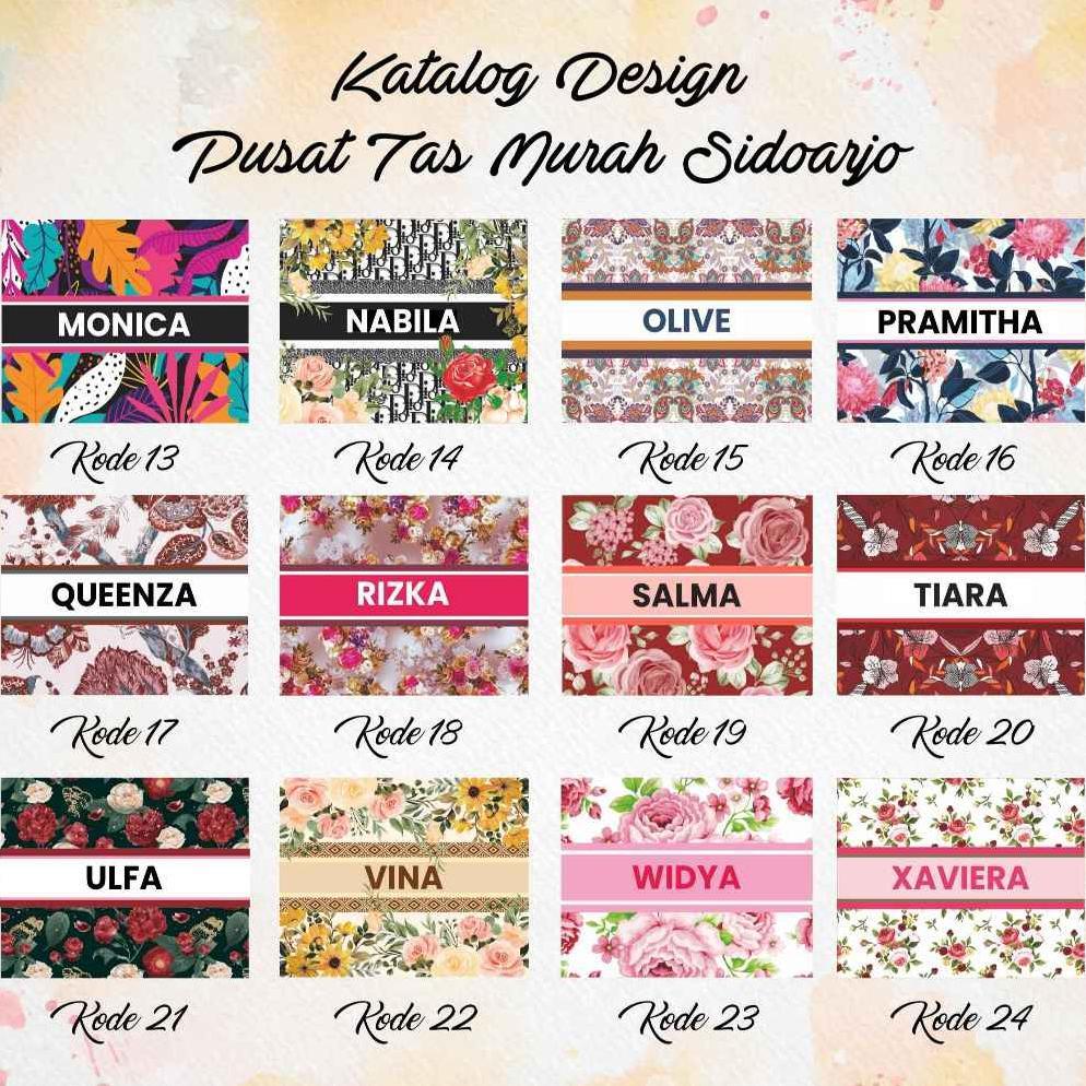 Murah Tottebag Wanita Print Nama /Tas Custom Nama / Tas Nama / Tas Printing Custom Nama (Bisa Satuan