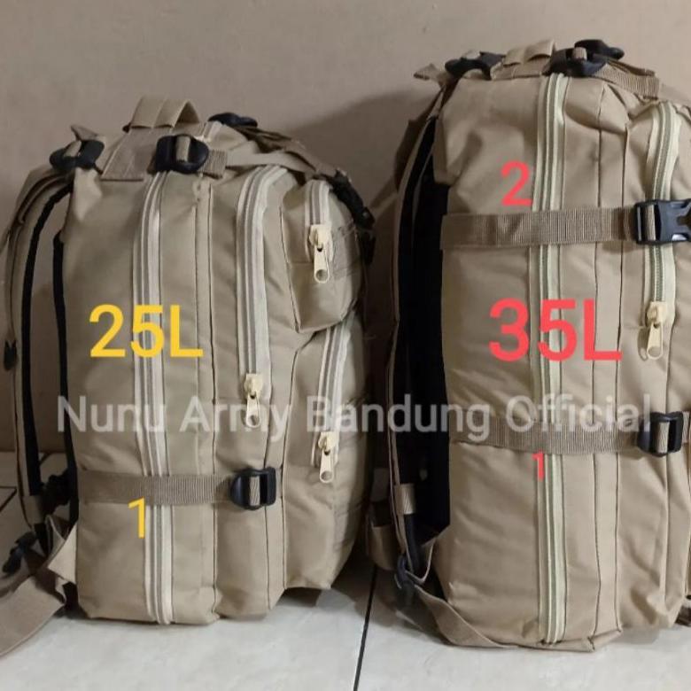 Viral  Tas Ransel Lebanon Tactical Army Cordura 35L/25L