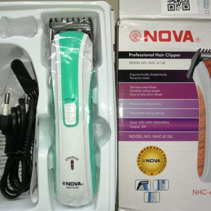 Alat cukur rambut bulu jenggot kumis Nova NHC 6138