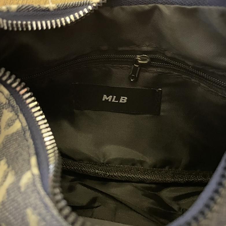 Unik [Bisa Cod] Tas Mlb Ny Jacquard Hobo Bag Monogram / Tas Bahu Ny Mlb / Tas Selempang Ny Mlb / Tas