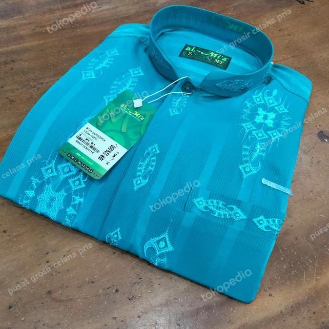 Promo Baju koko lengan Pendek al mia jumbo size - baju koko oversize