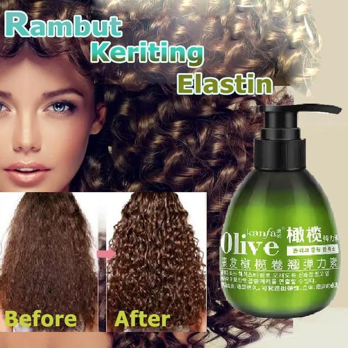 Gel Rambut Keriting Curl Cream Curling Cream Sculpting Curly Hair cream rambut keriting Perawatan Ra