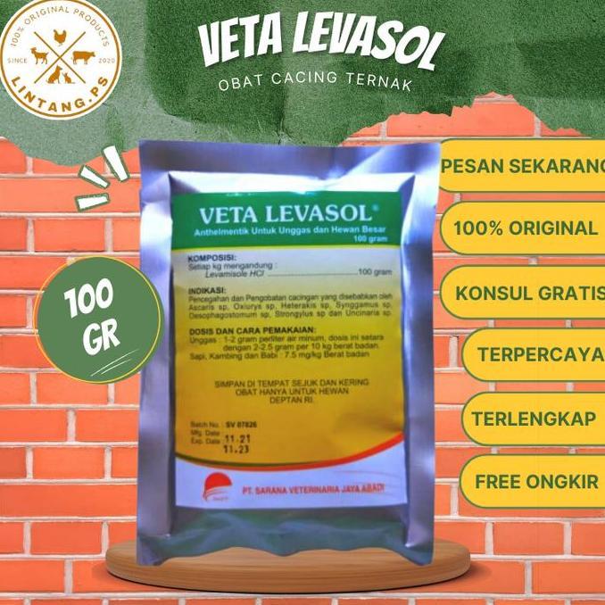 Veta Levasol Ternak Grosir - Obat Cacing Unggas - Obat Cacing Ternak