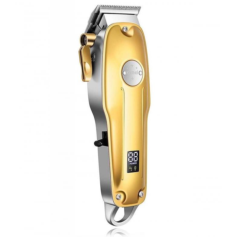 Kemei original KM 1986 PG mesin cukur rambut Gunting Rambut Listrik Isi Ulang Profesional Tanpa Kabe