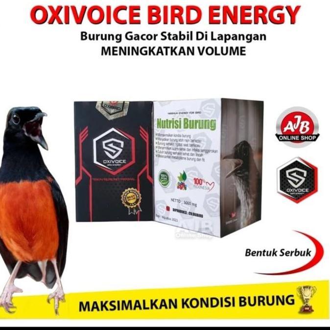 oxivoice serbuk energy obat vitamin burung oxi voice oxibird memaksimalkan vo