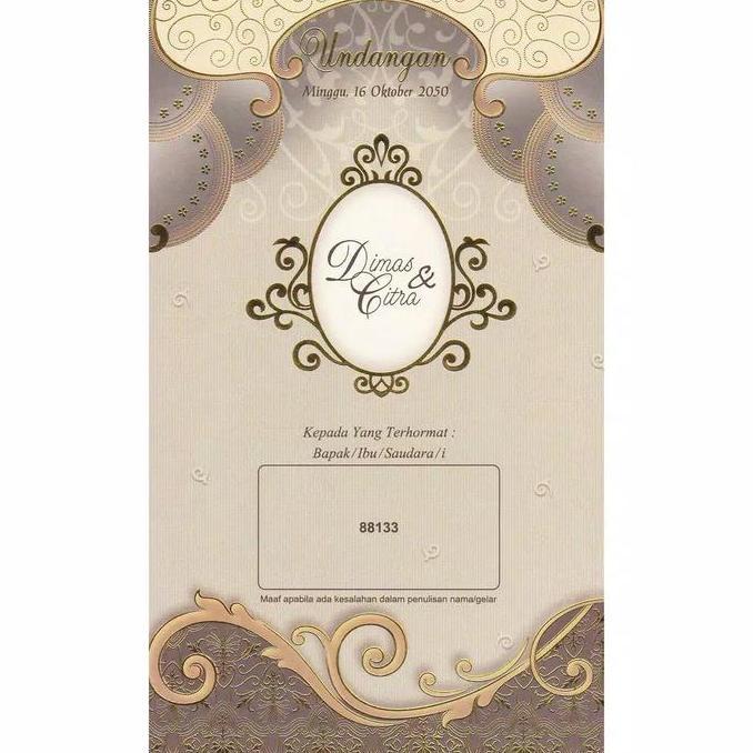Ready Blangko Undangan Erba 88133