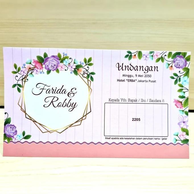 Ready Undangan Blangko ERBA 2205