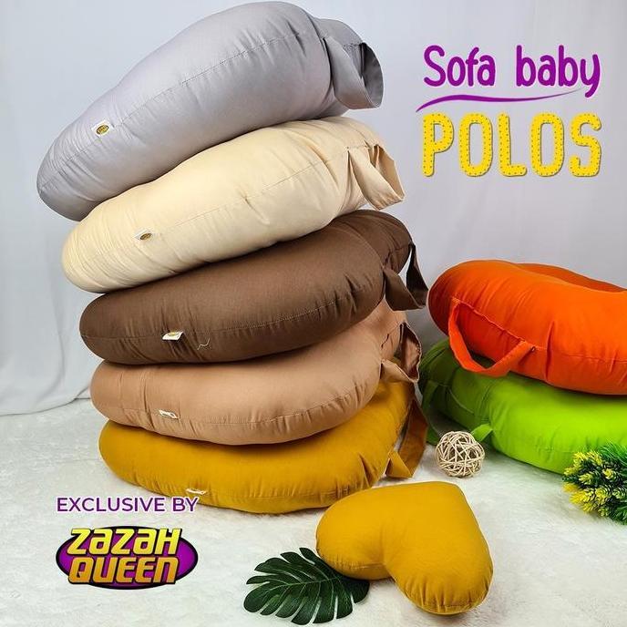 TERLARIS!! SOFA BAYI NEW BORN MOTIF POLOS EMPUK DAN NYAMAN TERBARU