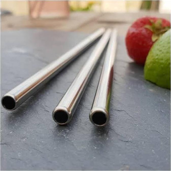 Ready SEDOTAN STAINLESS / SOUVENIR PERNIKAHAN MURAH / STRAW STAINLESS