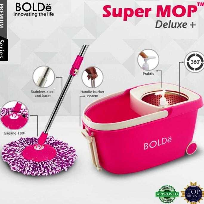 ALAT PEL LANTAI BOLDE SUPER MOP DELUXE+ ORIGINAL