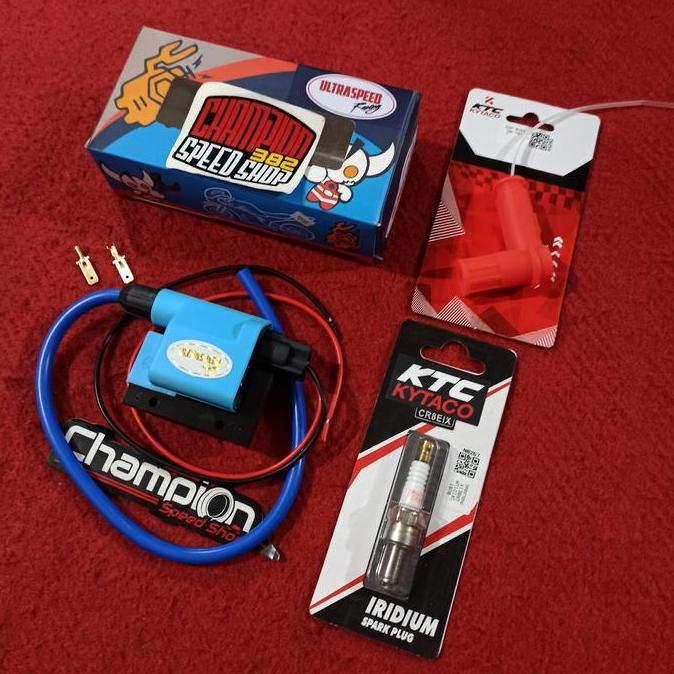 Paket Koil Cop Busi Iridium KTC Kytaco Vario 125 Vario 150
