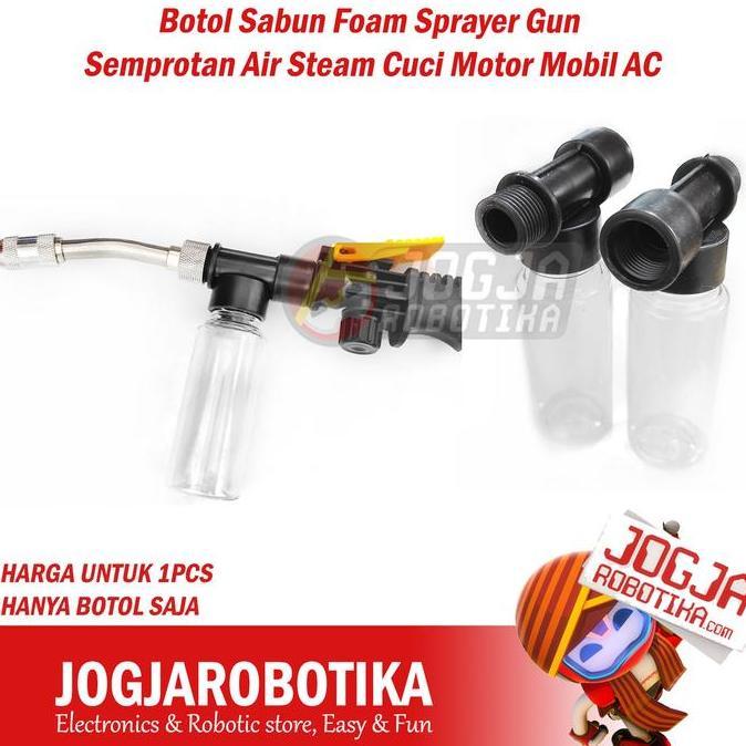CORELA Botol Sabun Foam Sprayer Gun Semprotan Air Steam Cuci Motor Mobil AC