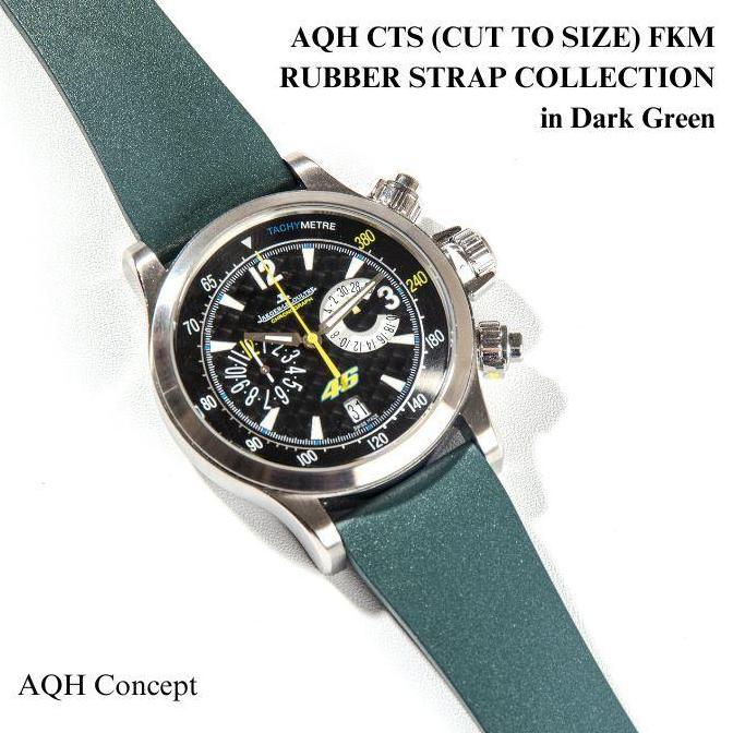 New AQH Rubber Watch Strap / Tali jam / Rubber Jam Tangan / Tali Jam Rubber / Rubber Strap