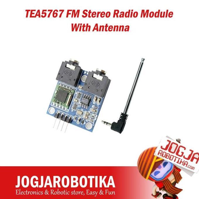 NARBU TEA5767 FM Stereo Radio Module With Antenna