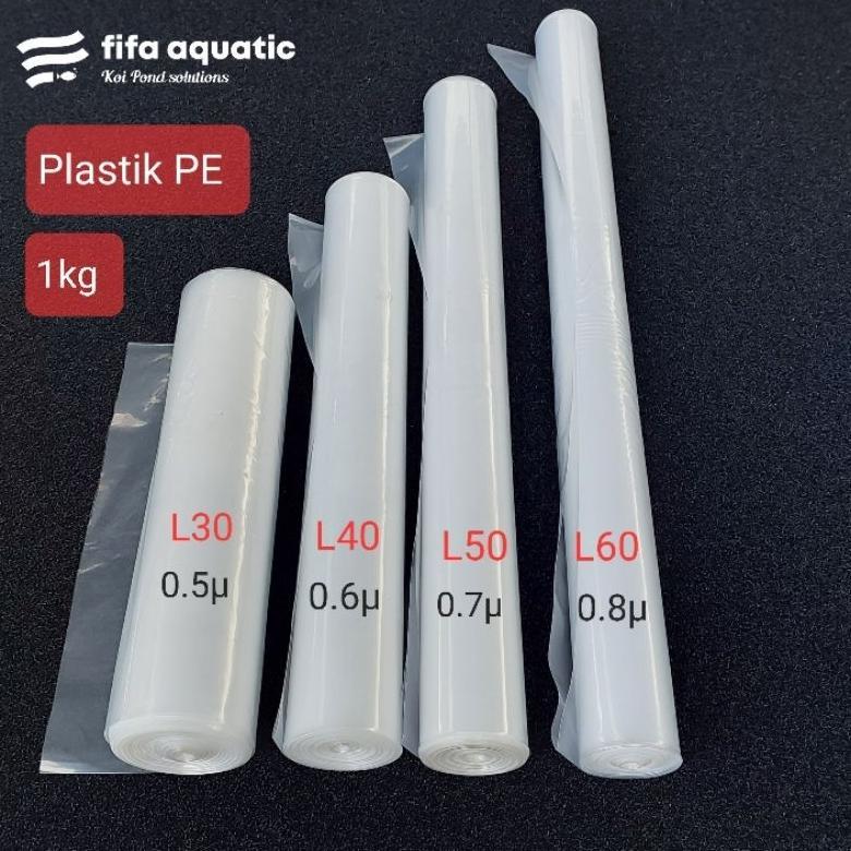 Plastik Roll Ikan Koi 1kg Packing Bungkus Ikan