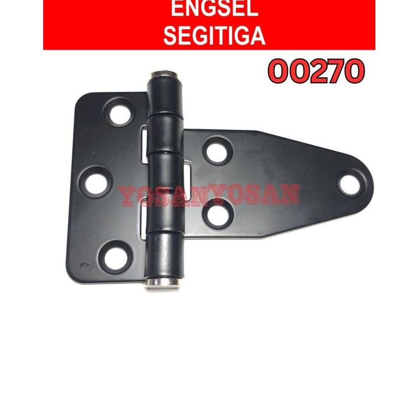 ENGSEL BESAR MODEL SEGITIGA HITAM BESI GENSET PANEL