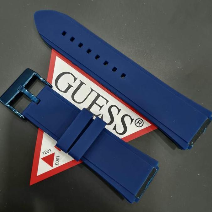 Tali jam tangan karet Guess original