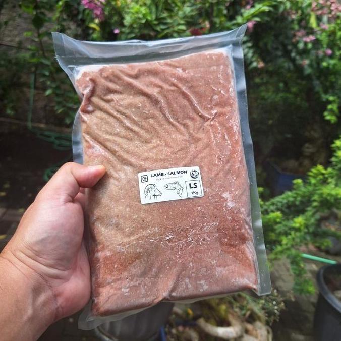 Lamb & Salmon / Domba + Ikan Salmon Dog Cat Raw Food Makanan Anjing Kucing