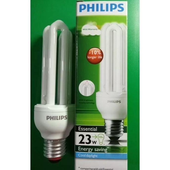 Lampu Philips Essential 23Watt, 23W, 23 Watt, 23 W