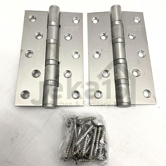 Engsel Dekkson Ecoline | Engsel Pintu 5 Inch | Stainless Steel