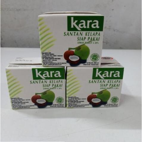 Ready Santan Kara Siap Pakai 200ml (KARA) Coconut Milk