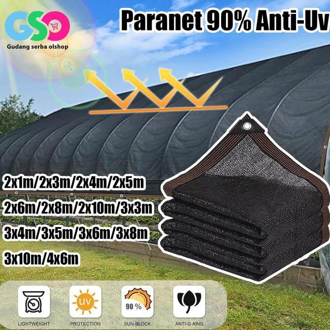 KOLBUNE Paranet 90% Anti-UV Jaring 60g/ Jaring Paranet Kepadatan Tinggi/ Paranet Shading Net /Garden