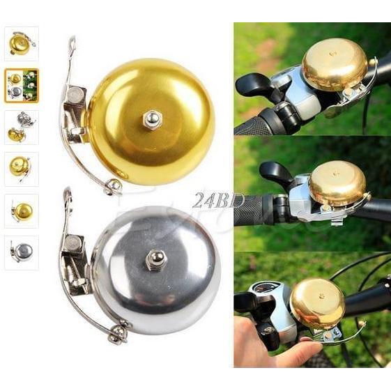 TERLARIS BELL SEPEDA RETRO / BELL SEPEDA ONTEL / BELL KLASIK SEPEDA WARNA GOLD