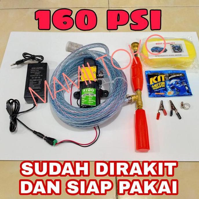 160psi alat cuci motor mesin pompa steam stim cuci mobil ac 160 PSI Car