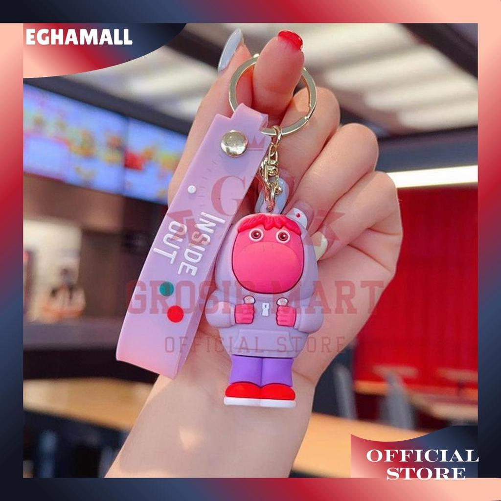 Gantungan Kunci Inside Out Silikon Besar / Ganci Inside Out / Ganci Boenka Inside Out / Gantungan Ku