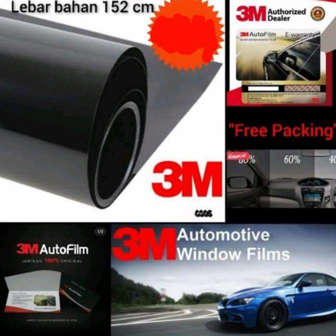 TERLARIS KACA FILM 3M AUTO FILM KACA DEPAN